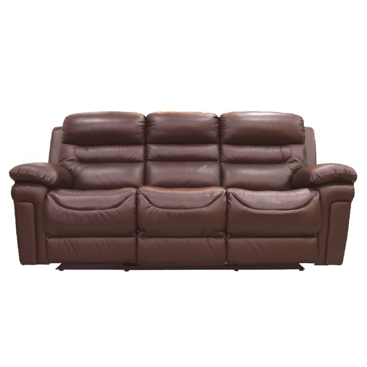 Atria Sofa Santai Bolivia Recliner Half Leather 3 Seat – Jual Furniture ...