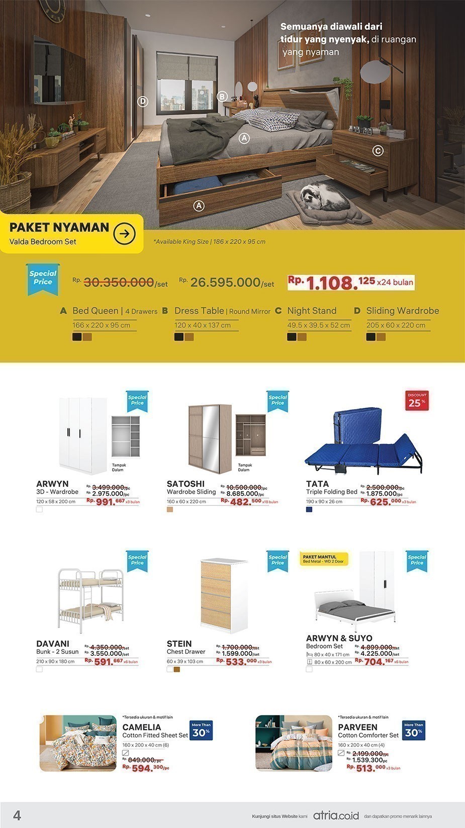 Promo – Jual Furniture Bypass Bali – Atria Inspiring Living